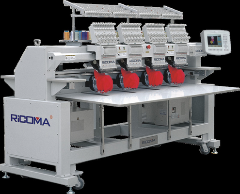 Macchina del ricamo automatizzata testa ad alta velocità industriale dell'ago di RiCOMA 12 multi