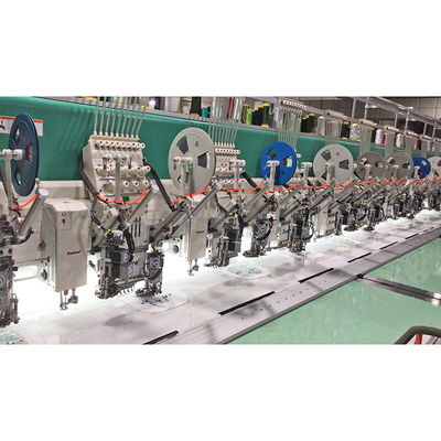 Macchine di fabbricazione automatiche della singola testa della macchina del ricamo automatizzate singola testa
